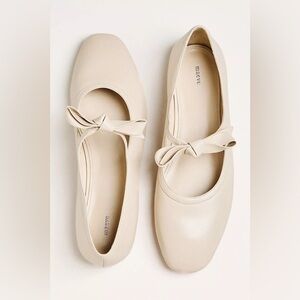 Maeve Knotted Bow Mary Jane Flats size 37 BNIB